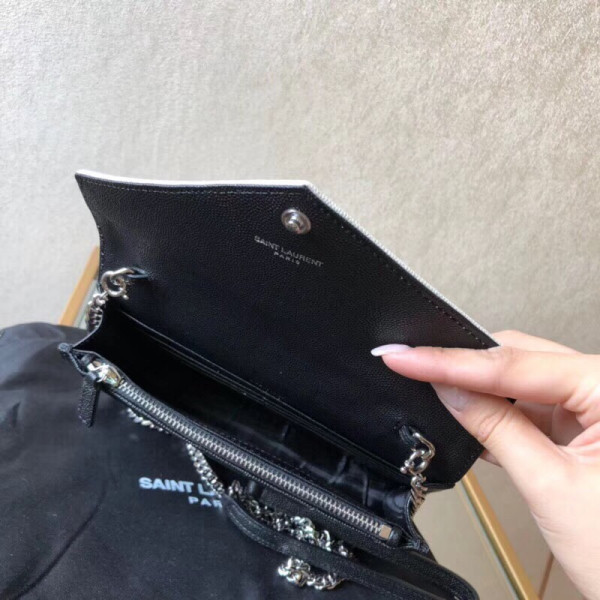 HOT SALE YSL CASSANDRE MATELASSÉ CHAIN WALLET