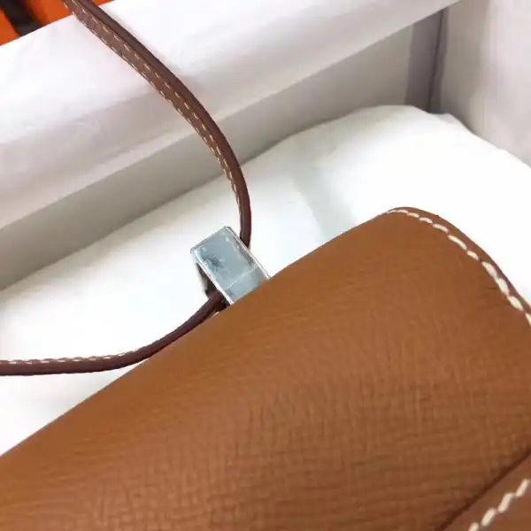 First Bag Ru Hermes Verrou Chaine Bag EP Leather All Handmade