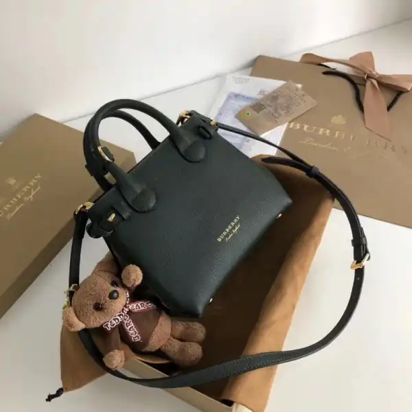 Burberry The Baby Banner in Leather and House Check