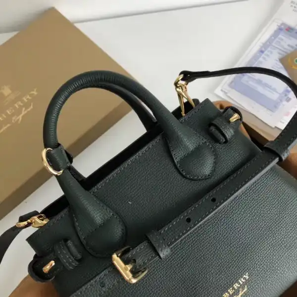 Burberry The Baby Banner in Leather and House Check