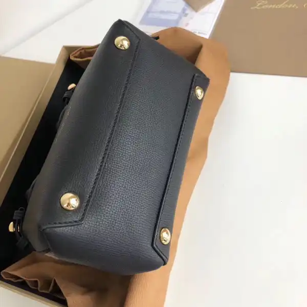 Burberry The Baby Banner in Leather and House Check