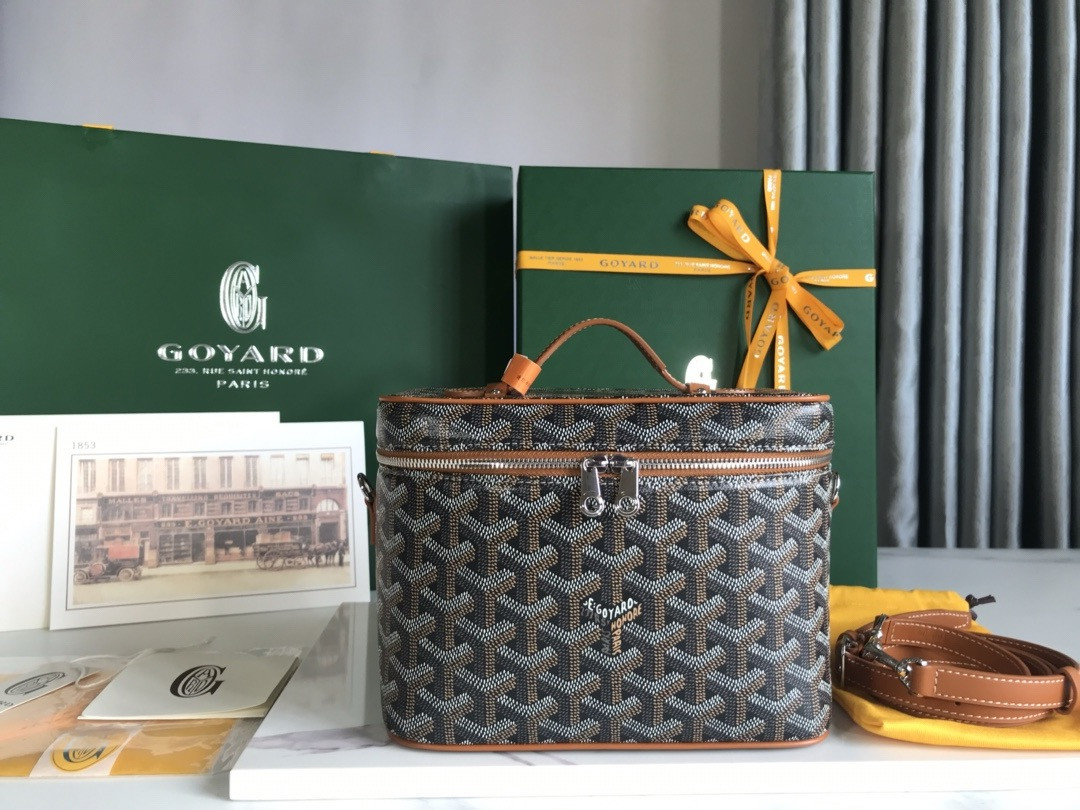 HOT SALE GOYARD MUSE VANITY CASE-20*14*16CM