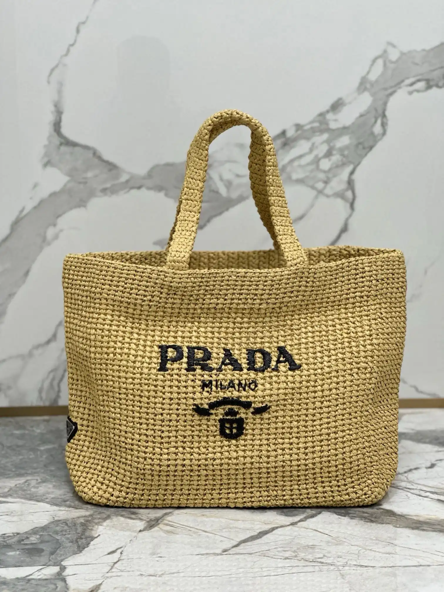 PRADA Crochet tote bag