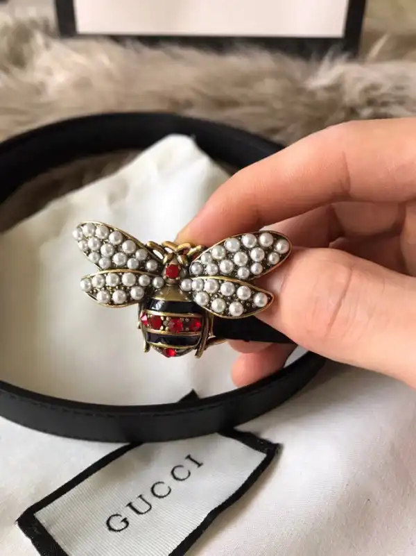 Gucci Queen Margaret leather belt