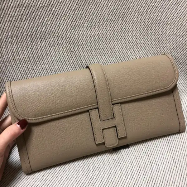 Bagsoffer HERMES JIGE 29CM CLUTCH ALL HANDMADE