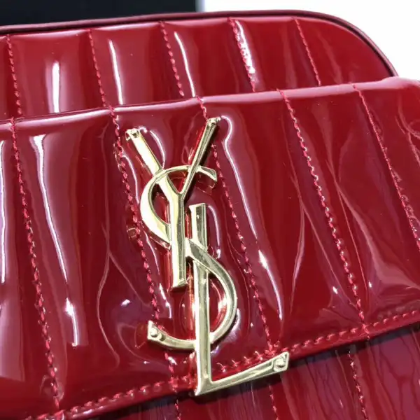 YSL Vicky Patent leather