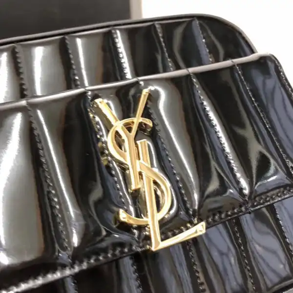 YSL Vicky Patent leather