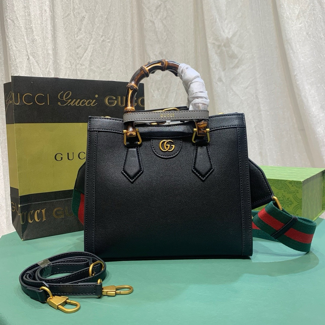 HOT SALE GUCCI Diana small tote bag