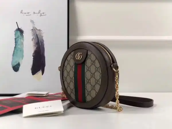 First bag ru Gucci Ophidia mini GG round shoulder bag