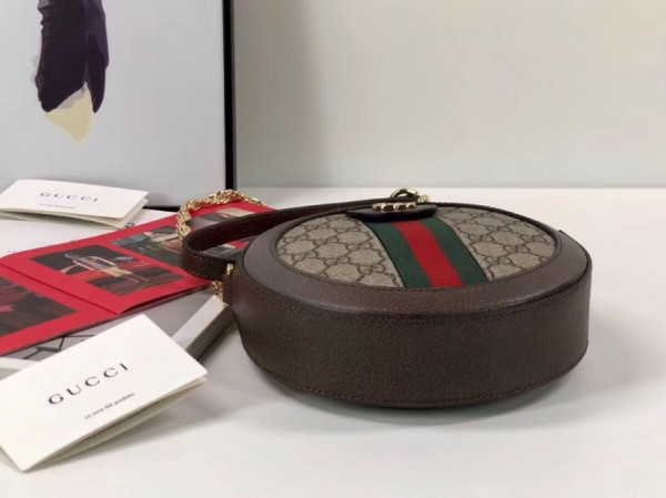 HOT SALE Gucci Ophidia mini GG round shoulder bag