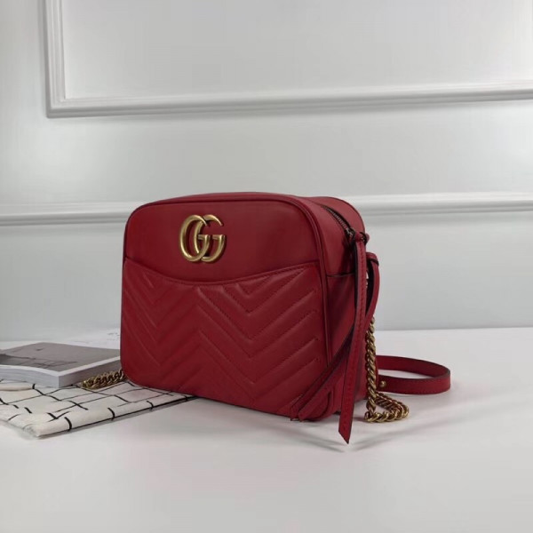 HOT SALE Gucci GG Marmont matelassé shoulder bag