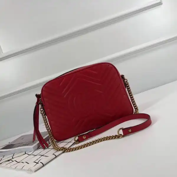 Affordable Gucci GG Marmont matelassé shoulder bag