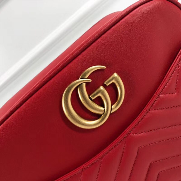 HOT SALE Gucci GG Marmont matelassé shoulder bag