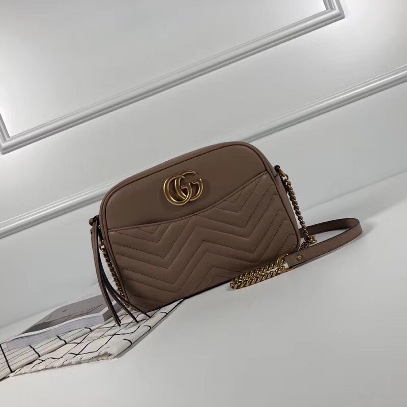 HOT SALE Gucci GG Marmont matelassé shoulder bag