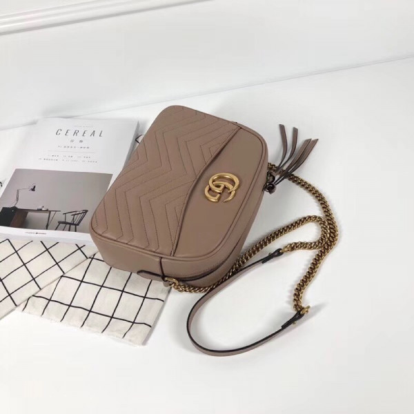 HOT SALE Gucci GG Marmont matelassé shoulder bag