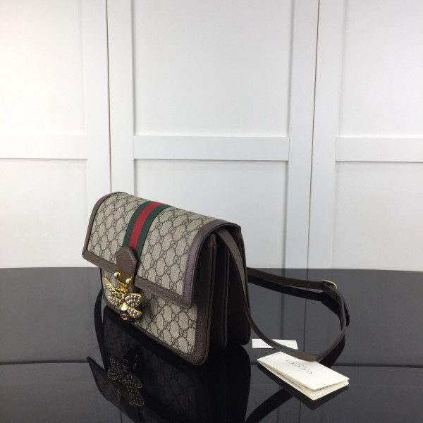 HOT SALE Gucci Queen Margaret GG medium shoulder bag