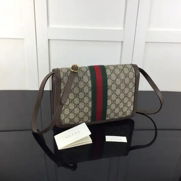 Firstbag Ru Gucci Queen Margaret GG medium shoulder bag