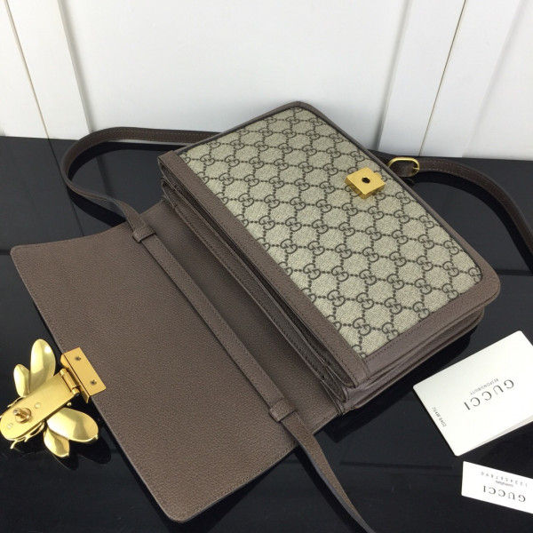 HOT SALE Gucci Queen Margaret GG medium shoulder bag