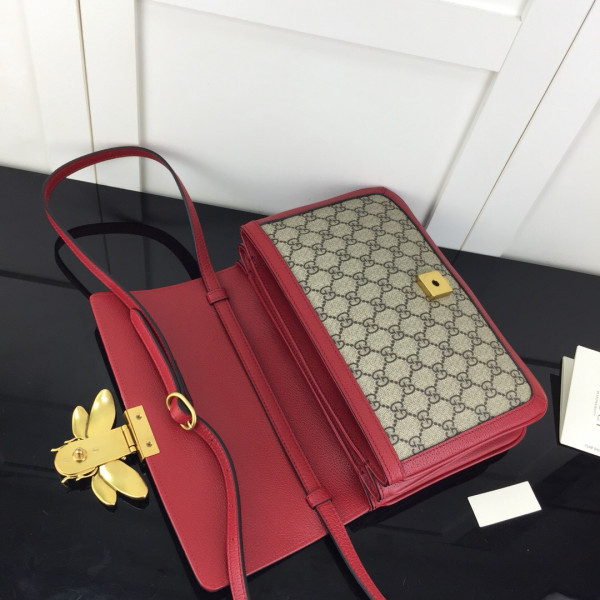 HOT SALE Gucci Queen Margaret GG medium shoulder bag