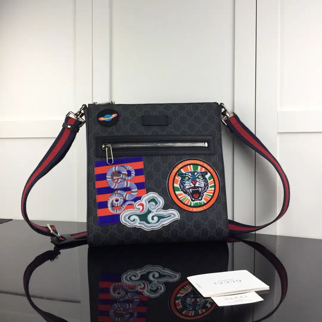 Gucci Night Courrier GG messenger