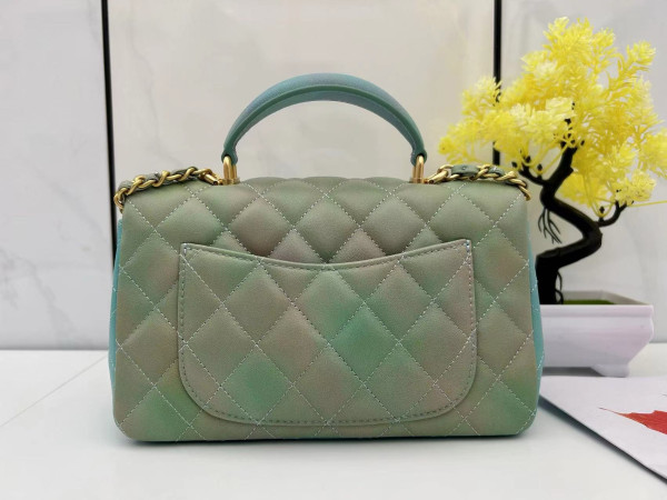 HOT SALE CL FLAP BAG WITH TOP HANDLE-20*12*6cm