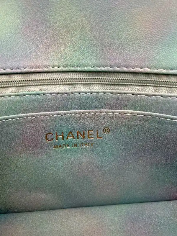 CHANEL FLAP BAG WITH TOP HANDLE-20*12*6cm