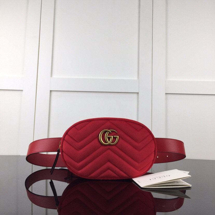 HOT SALE Gucci GG Marmont Belt Bag