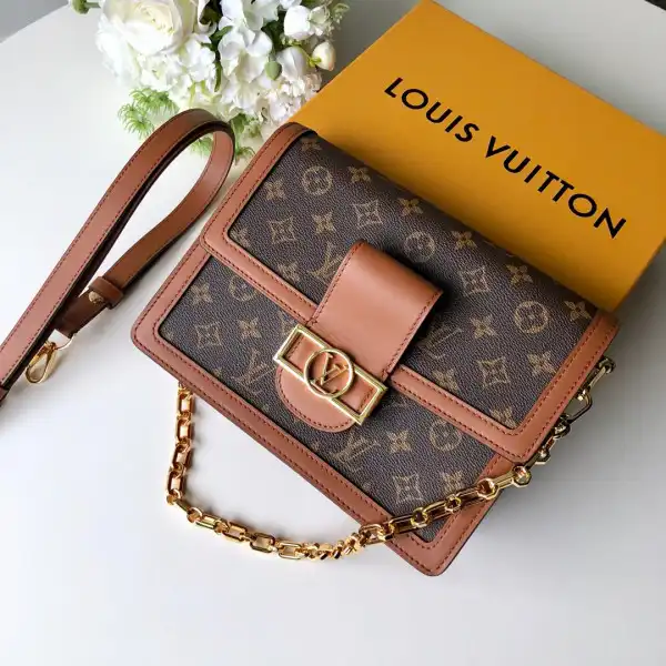 Aaa replica bags Louis Vuitton Dauphine MM（2019 Spring Show）