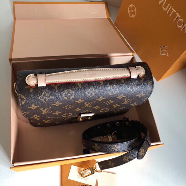 [FREE SHIPPING] Louis Vuitton M40780 Monogram Pochette Metis Messenger