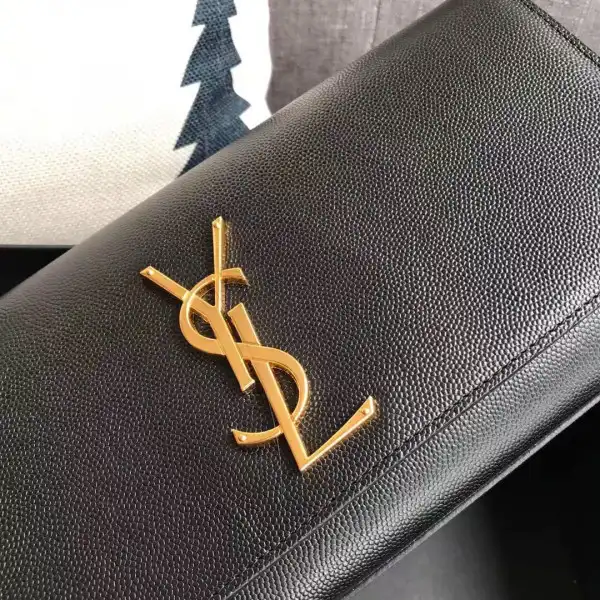 YSL Wallet Caviar