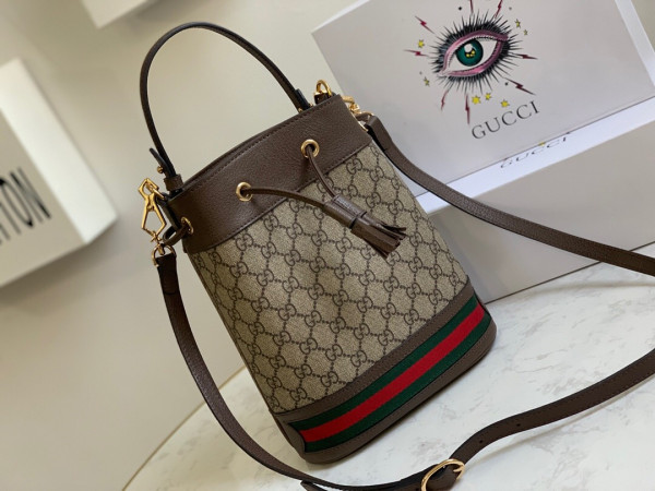 HOT SALE Gucci Ophidia GG Bucket Bag