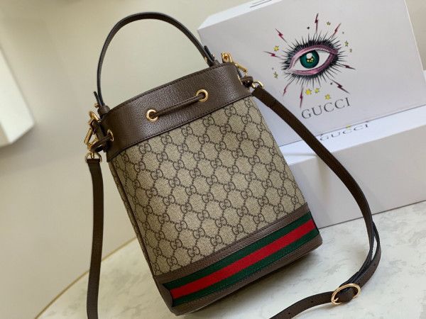 HOT SALE Gucci Ophidia GG Bucket Bag