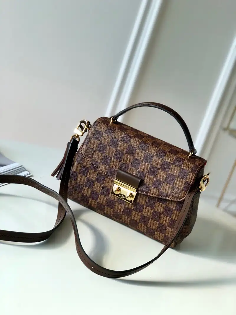 Aaa replica bags Louis Vuitton CROISETTE