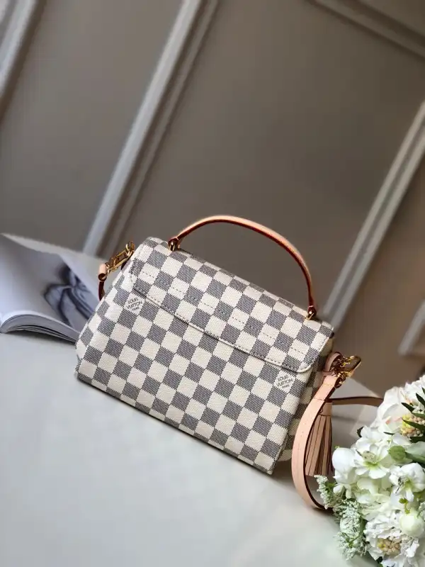 Aaa replica bags Louis Vuitton CROISETTE