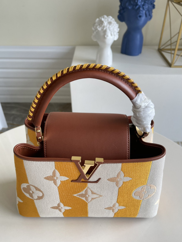 [FREE SHIPPING] LOUIS VUITTON CAPUCINES MM