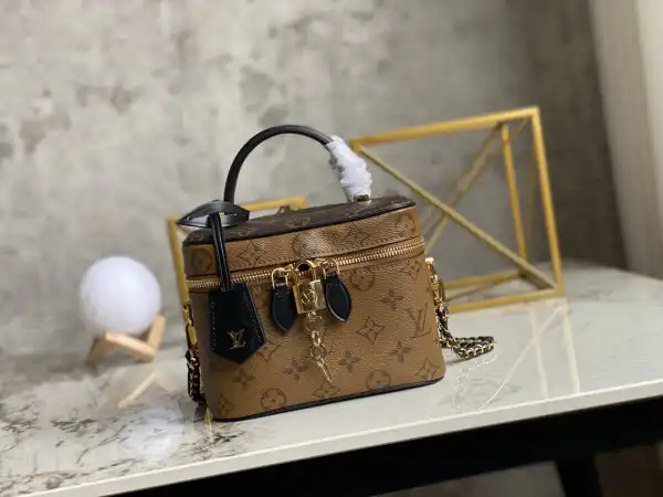 Repladies offers premium fake Louis bags at unbeatable prices. Our products are cheap because we focus on direct sales LOUIS VUITTON VANITY PM