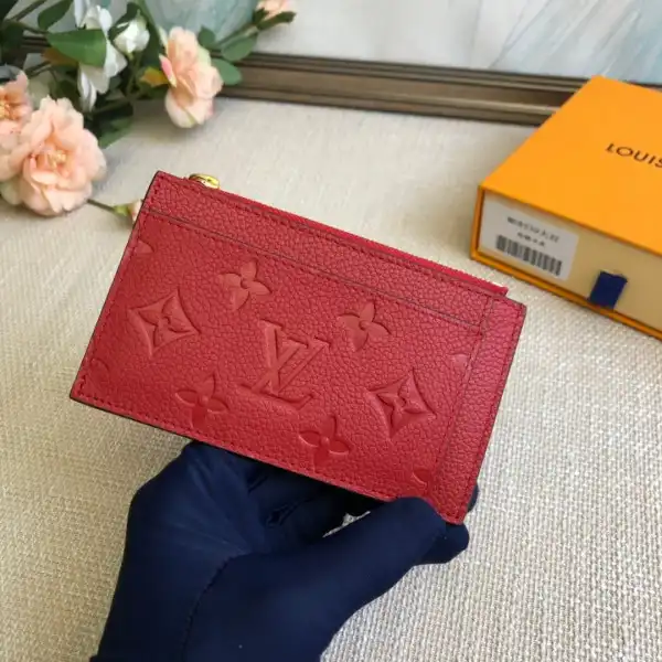 Aaa replica bags LOUIS VUITTON ZIPPED CARD HOLDER