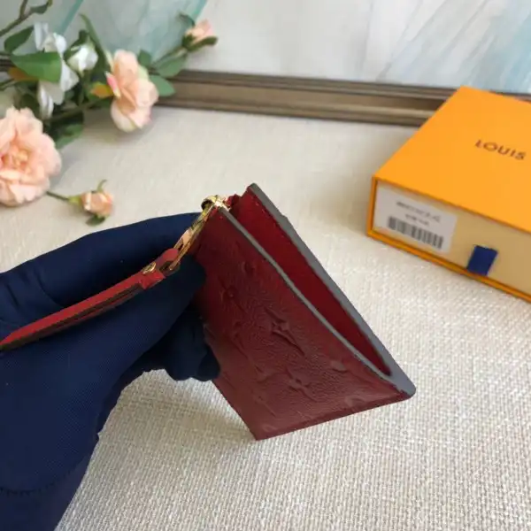 Aaa replica bags LOUIS VUITTON ZIPPED CARD HOLDER