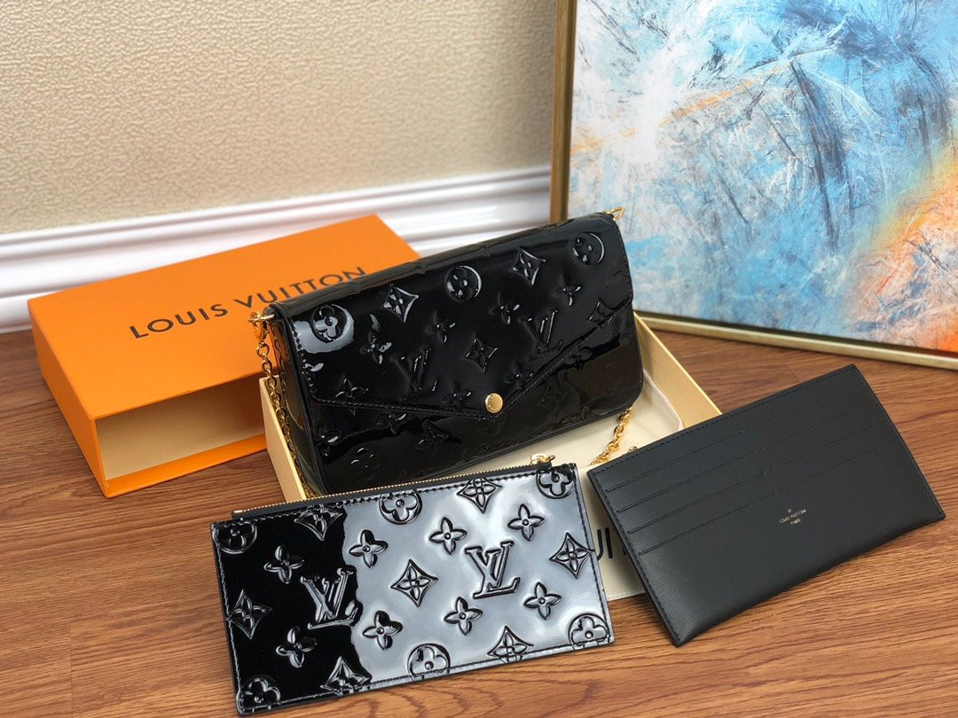 [FREE SHIPPING] LOUIS VUITTON POCHETTE FÉLICIE