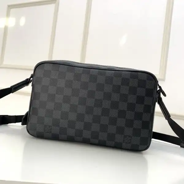 Aaa replica bags LOUIS VUITTON UTILITY MESSENGER BAG