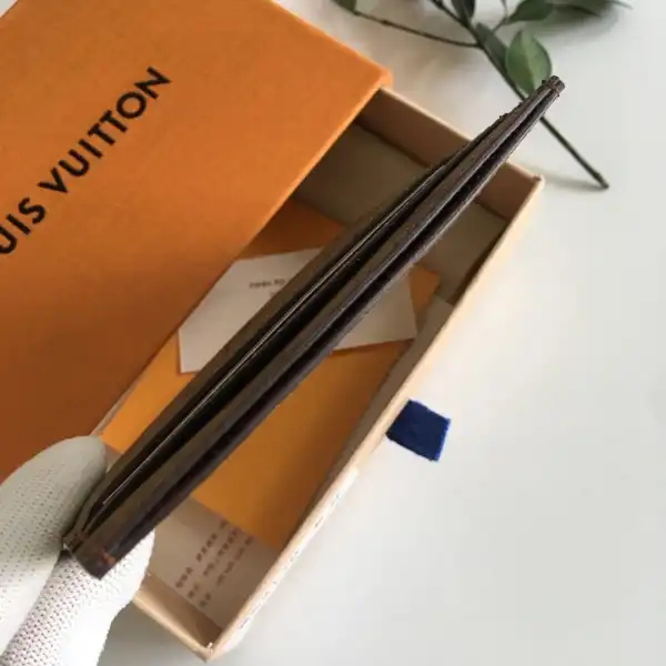 TO LOUIS VUITTON BANDOULIERE 50DOUBLE CARD HOLDER