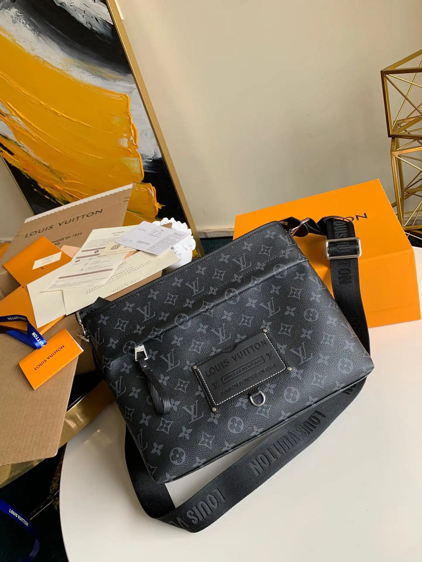 Aaa replica ru LOUIS VUITTON MESSENGER BAG