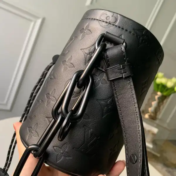 LOUIS VUITTON CHALK NANO BAG