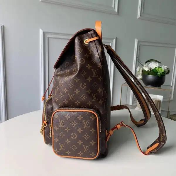 First bag ru LOUIS VUITTON BACKPACK TRIO