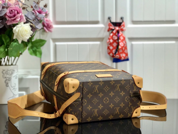 HOT SALE LOUIS VUITTON SOFT TRUNK BACKPACK PM