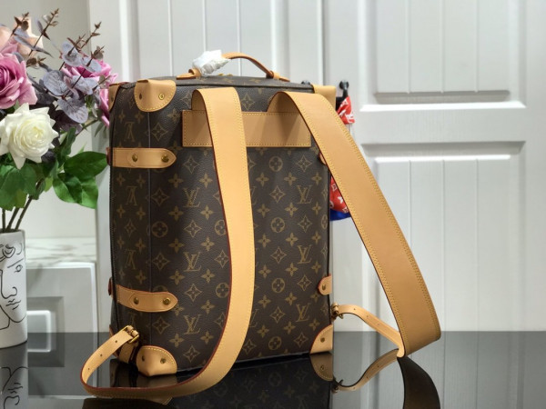 HOT SALE LOUIS VUITTON SOFT TRUNK BACKPACK PM