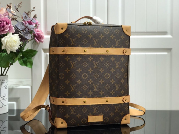 HOT SALE LOUIS VUITTON SOFT TRUNK BACKPACK PM