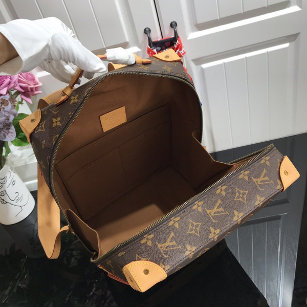 HOT SALE LOUIS VUITTON SOFT TRUNK BACKPACK PM