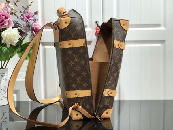 HOT SALE LOUIS VUITTON SOFT TRUNK BACKPACK PM