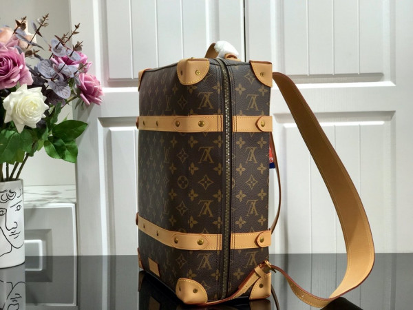 HOT SALE LOUIS VUITTON SOFT TRUNK BACKPACK PM